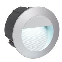 Eglo Led inbouw muurlampZimba Round led grijs - 95233 - thumbnail