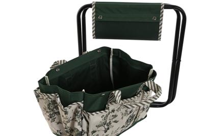 Tuingereedschapsset Home ESPRIT Wit Groen Polyester Aluminium 7 Onderdelen
