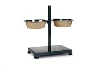 Standaard A la Carte met 2 creme 25 cm hondenvoerbakkenbakken - thumbnail