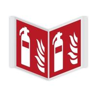 Brandblusser panorama bord - Brandblusser panorama, 150 x 300 mm - thumbnail