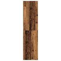 Kledingkast 80x50x200 cm bewerkt hout oud hout - thumbnail