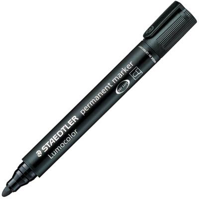 Staedtler Lumocolor permanent DRY SAFE 352-9 Permanent marker Zwart Watervast: Ja