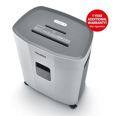 Dahle PS 240 Papierversnipperaar Cross cut 4 x 12 mm 25 l Aantal bladen (max.): 10 vellen Ook geschikt voor Nietjes, Creditcards, Paperclips, CDs, DVDs
