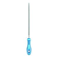PFERD TOOLS 11214258 Werkplaatsvijl rond kap 3 incl. ergonomisch vijlheft Lengte 250 mm 1 stuk(s) - thumbnail