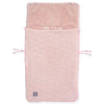 Jollein voetenzak groep 0+ 3/5 punts River knit pale pink Jollein voetenzak groep 0+ 3/5 punts River knit pale pink