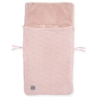 Jollein voetenzak groep 0+ 3/5 punts River knit pale pink - thumbnail