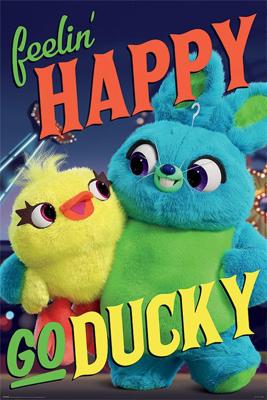 Poster Toy Story - 4 Happy Go Ducky 61x91,5cm Poster Toy Story - 4 Happy Go Ducky 61x91,5cm