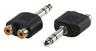 6.35mm plug -2xrca kontra