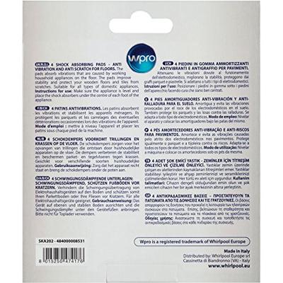 Wpro SK202 wasmachineonderdeel & -accessoire Voet 1 stuk(s)