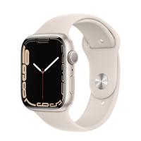 Refurbished Apple Watch Series 7 45mm Wit Gebruikt - thumbnail