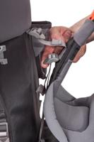 VAUDE Shuttle Premium Babydraagzak/rugzak Polyamide, Polyester Zwart - thumbnail