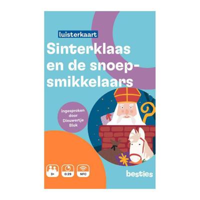 Centraal Boekhuis Sinterklaas en de snoepsmikkelaars luisterkaart Centraal Boekhuis Sinterklaas en de snoepsmikkelaars luisterkaart