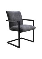 HSM - HSM Collection-Eetkamerstoel Boston S|2-56x68x89-Donker - thumbnail