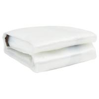 Doorzichtig zeildoek met zeilringen 10x12 m polyethyleen - thumbnail