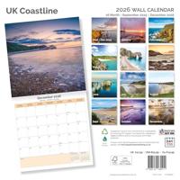Kustlijn Groot-Brittannië Kalender 2026 - thumbnail