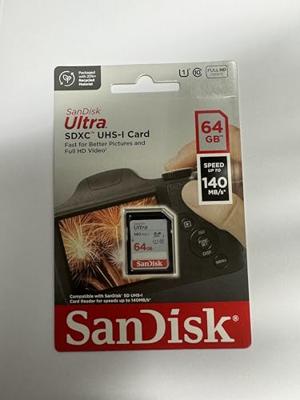 Sandisk SDXC geheugenkaart - 64GB - Ultra