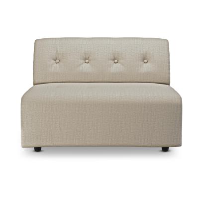 HKliving Vint bank middle 1,5-seat Pure Ivory HKliving Vint bank middle 1,5-seat Pure Ivory