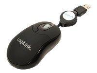 LogiLink ID0016 Muis USB Optisch Zwart 3 Toetsen 800 dpi Kabelinvoer - thumbnail