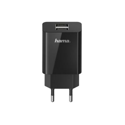 Hama USB-oplader 2-voudig 5V/10,5W Hama USB-oplader 2-voudig 5V/10,5W