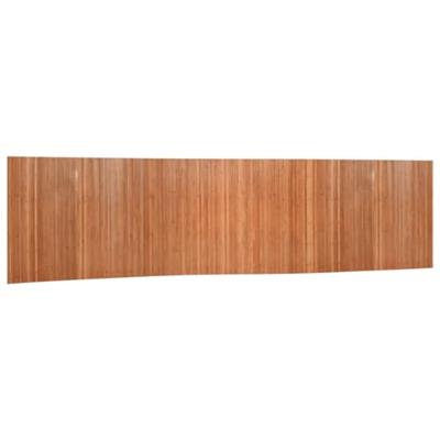 Kamerscherm 165x800 cm bamboe bruin - thumbnail