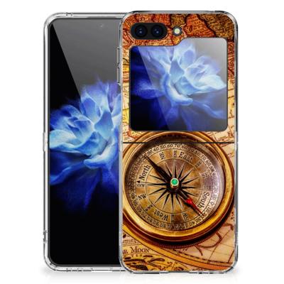 Samsung Galaxy Z Flip 5 | Silliconen Back Cover | Kompas