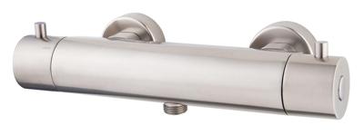 Wiesbaden Douchethermostaat Cool Touch Geborsteld Staal RVS Wiesbaden Douchethermostaat Cool Touch Geborsteld Staal RVS