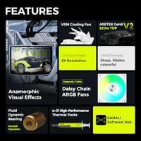 TRYX Panorama 360 ARGB Wit - thumbnail