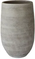HS Potterie Vaas keramiek 30x70cm taupe - thumbnail