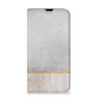 iPhone 13 Pro Book | Wallet Case | Wood Concrete - thumbnail