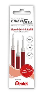 Gelschrijvervulling pentel lr7 energel m 3st rood | 12 stuks