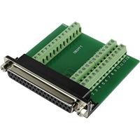 TRU Components SUB-D aantal polen (nr. 37 DSUB37F-39TB-3 1229328 90° schroefverbinding), 1 stuk - thumbnail