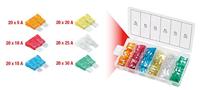 KS Tools 970.0250 970.0250 Standaard steekzekering (auto) 5 A, 10 A, 15 A, 20 A, 25 A, 30 A 120 onderdelen - thumbnail
