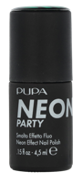 Pupa Milano - Pupa Neon Party Nail Polish 4.50 ml 200 Porto Cervo Emerald Nagellak Dames - thumbnail