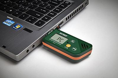 Extech RHT30 RHT30 Multidatalogger Te meten grootheid Luchtvochtigheid, Temperatuur -30 tot +70 °C 0.1 tot 99.9 % Hrel PDF-functie - thumbnail