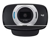 Logitech C615 Full HD-webcam 1920 x 1080 Pixel Standvoet, Klemhouder - thumbnail