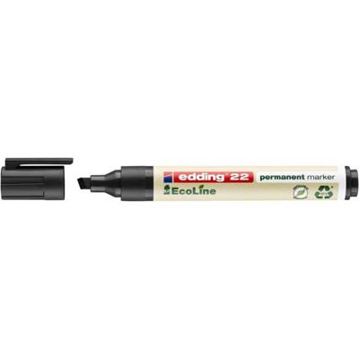 Edding edding 22 permanent marker EcoLine 4-22002 Permanent marker Rood Watervast: Ja