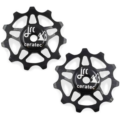Jrc - keramische derailleur wielset shimano 105 / ultegra / dura ace 12 speed 11t zwart