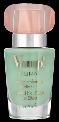 Pupa Milano - Pupa Vamp! Scented Nail Polish 9 ml 112 Mint Green Nagellak Dames Pupa Milano - Pupa Vamp! Scented Nail Polish 9 ml 112 Mint Green Nagellak Dames