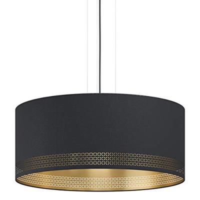 Eglo Zwarte hanglampEsteperra Ø 53cm - 99274
