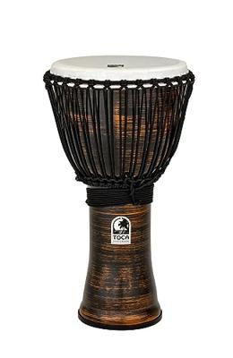 Toca TF2DJ-12SC 12 inch Freestyle II Djembe Rope Tuned Copper