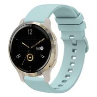 Garmin Venu 3s / Vivoactive 4s / Venu 2s / Vivomove 3s / Forerunner 255s - Soft siliconen bandje - Lichtblauw - thumbnail