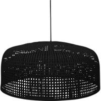 BePureHome Construct Hanglamp - Bamboe - Zwart - 30x65x65 - thumbnail