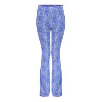 Geisha Meisjes flair broek - kobalt zebra - thumbnail