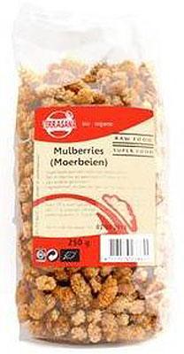 Terrasana Terrasana Raw Moerbei Bessen Wit Bio (175g)