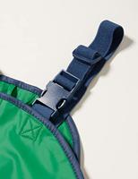 Playshoes regenbroek bretels fleece gevoerd Uni Groen-104 - thumbnail