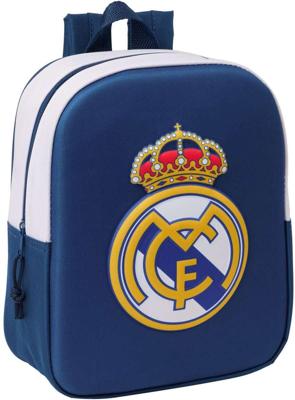Kinderrugzak Real Madrid C.F. Zwart 22 x 27 x 10 cm 3D (8412688596799)