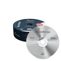 MediaRange MR201 CD-R 700MB 25 stuks (s) blank CD - blank CD's (CD-R, 700 MB, 25 stuk(s), 52x, 80 min, cakebox) - thumbnail