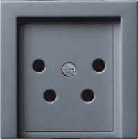 Gira inzetplaat telefonie antraciet - thumbnail