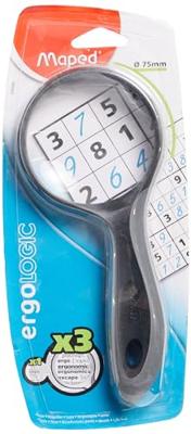 Loep maped ergologic 3x vergroting 75mm blister