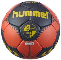 Hummel ballen Elite handbal zwart oranje geel - thumbnail
